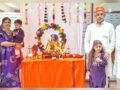 आमदार कार्यालयात श्रींची भक्तिमय वातावरणात प्रतिष्ठापना