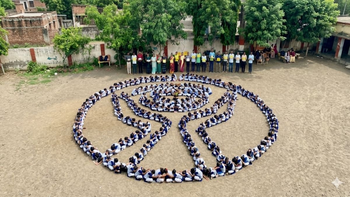 डॉ. काणे गर्ल्स हायस्कूलमध्ये नेत्रदान जनजागृती; विद्यार्थिनींनी घेतली नेत्रदानाची शपथ