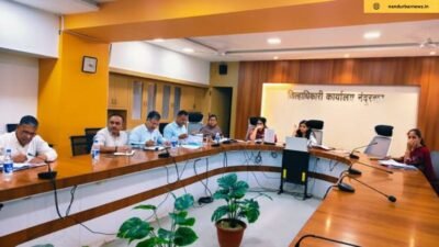 Nandurbar District Holds Revenue Department Review Meeting; Officials Directed to Boost Collection and Clear Pending Cases