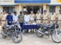 House-breaking gang busted; stolen goods worth ₹2.5 lakh recovered.