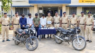 House-breaking gang busted; stolen goods worth ₹2.5 lakh recovered.