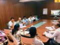 The weekly review meeting of the Health Department