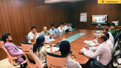 The weekly review meeting of the Health Department